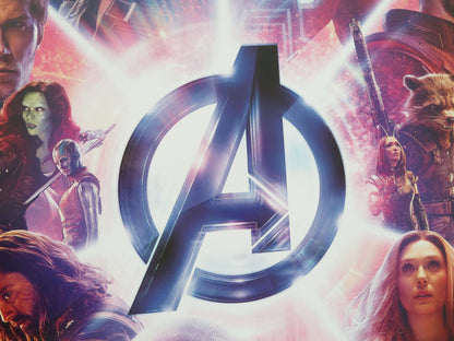 Avengers: Infinity War - A US One Sheet Rolled Poster Marvel R. Downey Jr. 2018 Movie posters