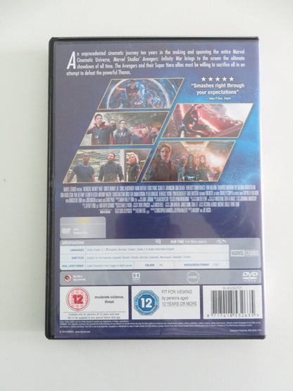 AVENGERS: INFINITY WAR (DVD) MARVEL ROBERT DOWNEY JR. HEMSWORTH 2018 REGION 2 Movie posters