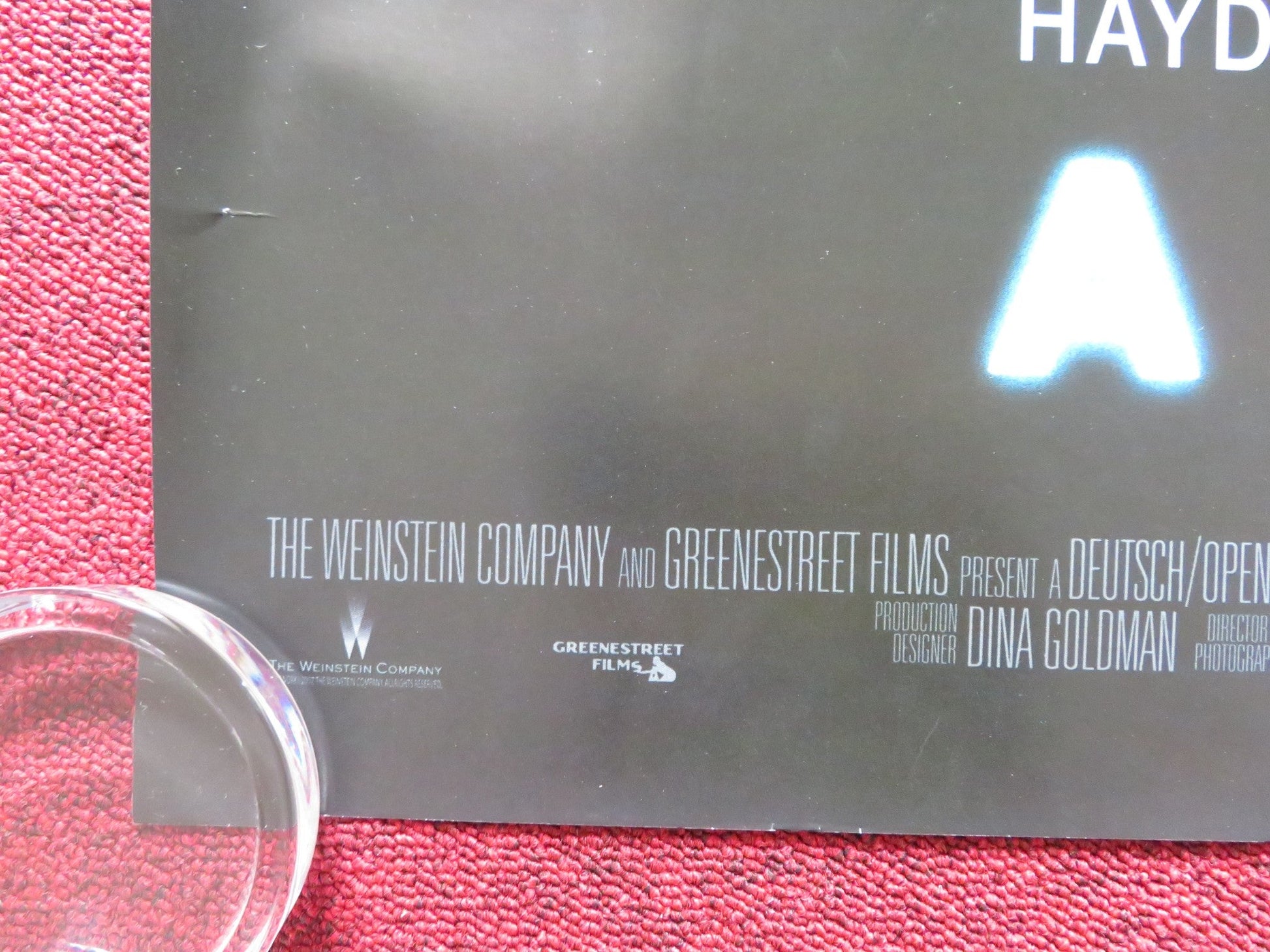 AWAKE UK QUAD ROLLED POSTER HAYDEN CHRISTENSEN JESSICA ALBA 2007 Rendezvous Cinema Movie posters