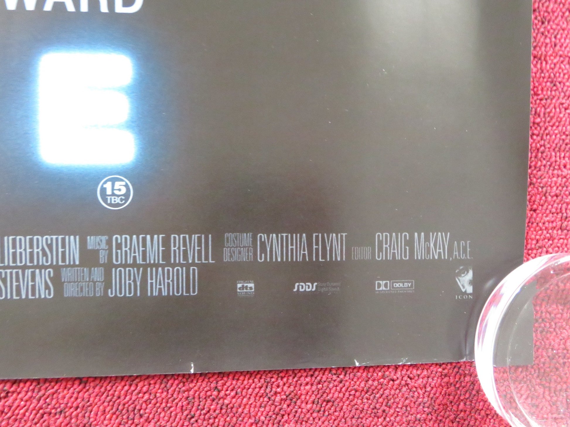 AWAKE UK QUAD ROLLED POSTER HAYDEN CHRISTENSEN JESSICA ALBA 2007 Rendezvous Cinema Movie posters