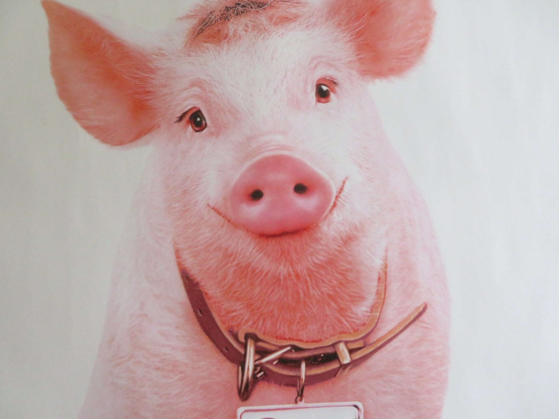 BABE: PIG IN THE CITY UK QUAD ROLLED POSTER ELIZABETH DAILY MICKEY ROONEY 1998 Rendezvous Cinema Movie posters