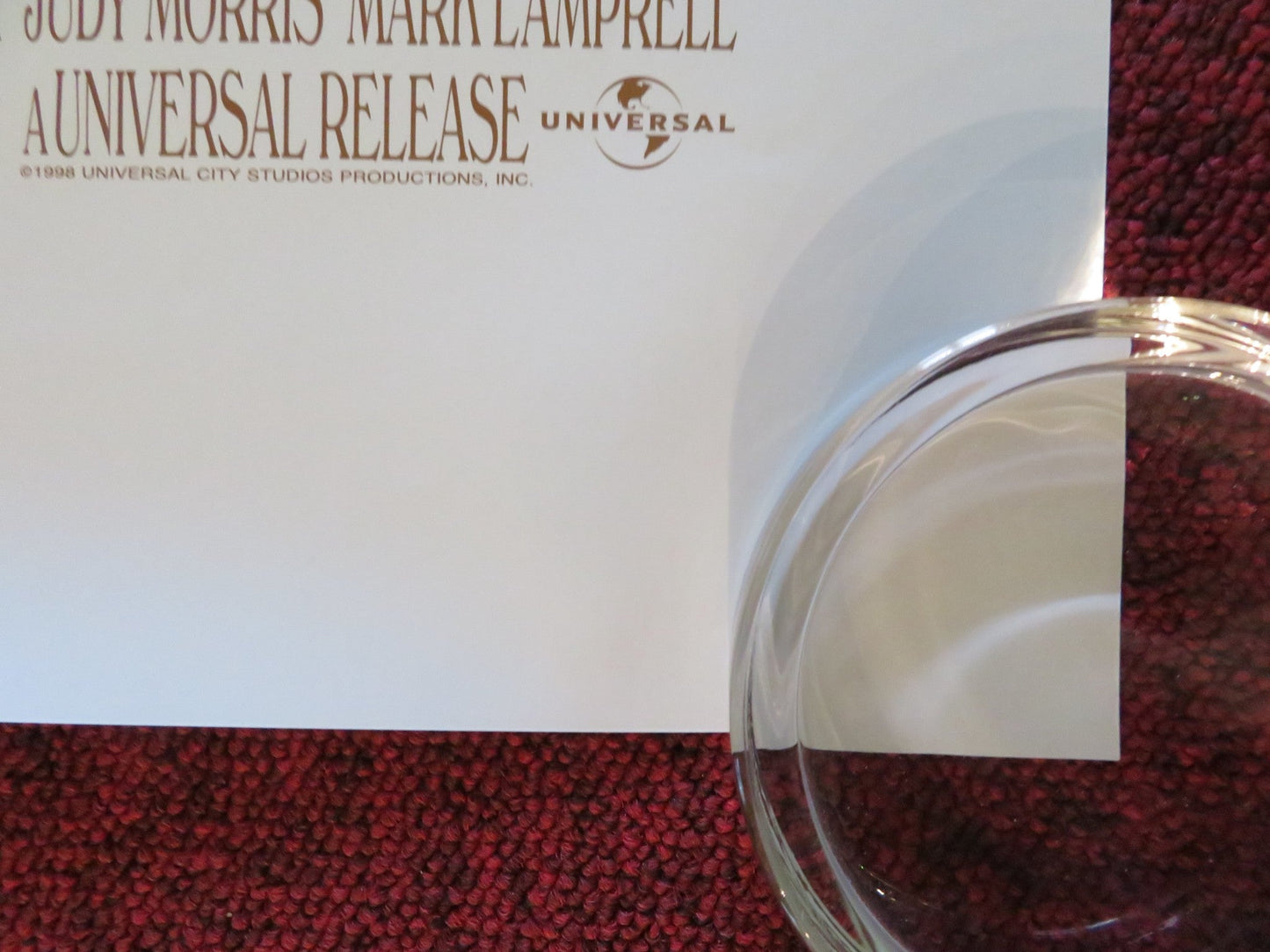 BABE: PIG IN THE CITY US ONE SHEET ROLLED POSTER JAMES CROMWELL MARY STEIN 1998 Rendezvous Cinema Movie posters