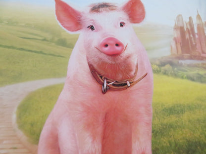BABE: PIG IN THE CITY US ONE SHEET ROLLED POSTER JAMES CROMWELL MARY STEIN 1998 Rendezvous Cinema Movie posters