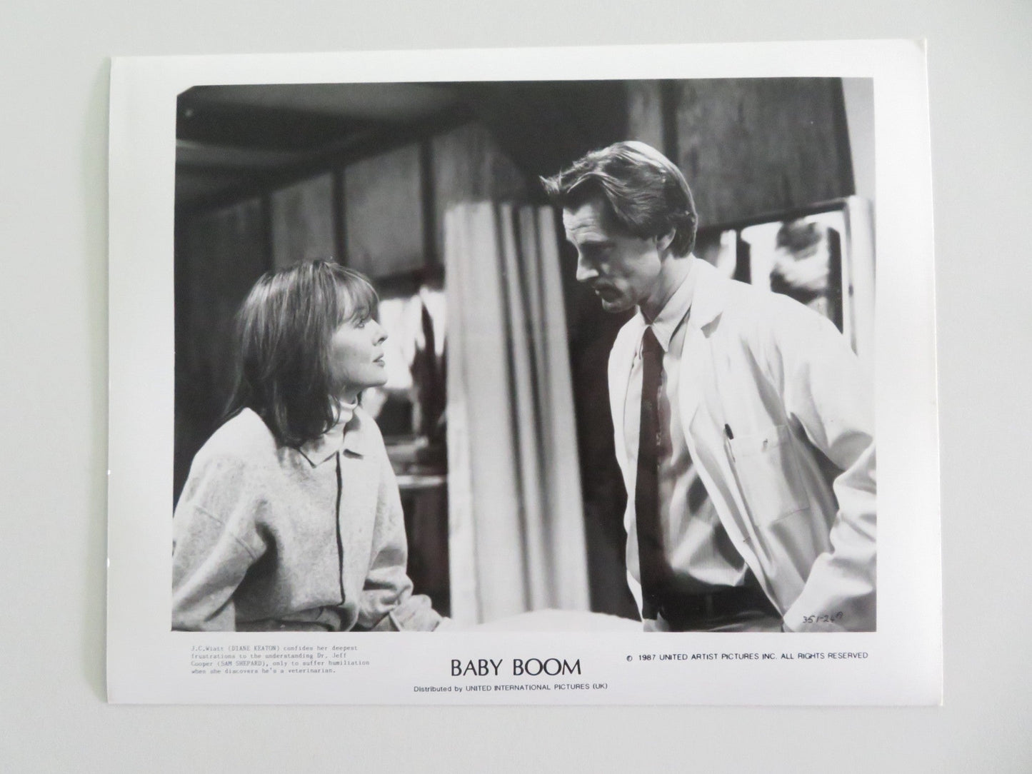 BABY BOOM MOVIE STILL PHOTO LOT OF 6 DIANE KEATON SAM SHEPARD 1987 Movie posters