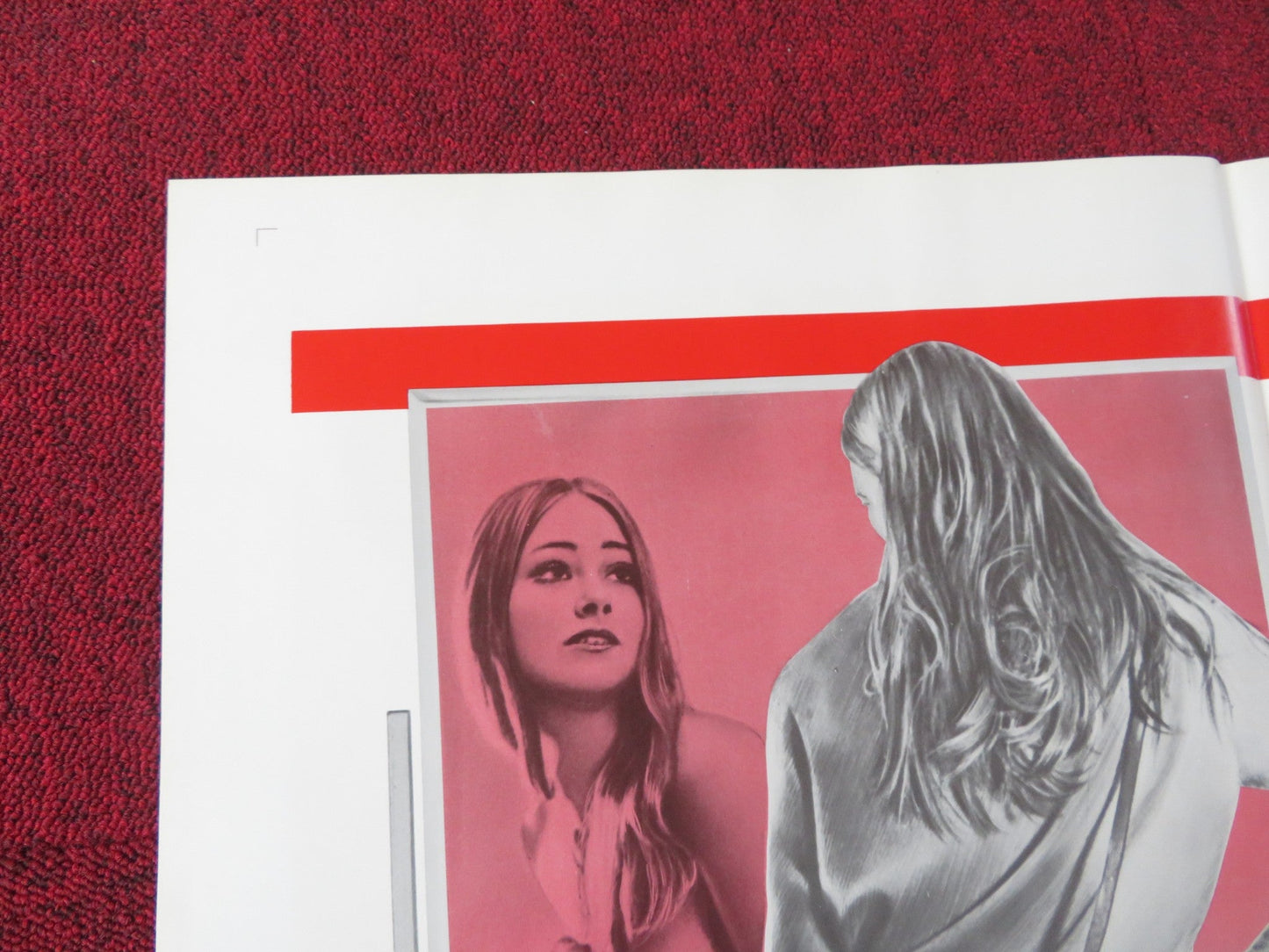 BABY LOVE FOLDED US ONE SHEET POSTER ANN LYNN KEITH BARRON 1969 Rendezvous Cinema Movie posters