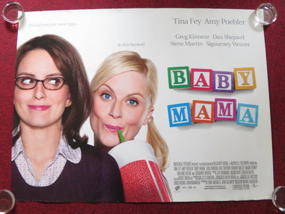 BABY MAMA UK QUAD ROLLED POSTER AMY POEHLER TINA FEY 2008 Rendezvous Cinema Movie posters