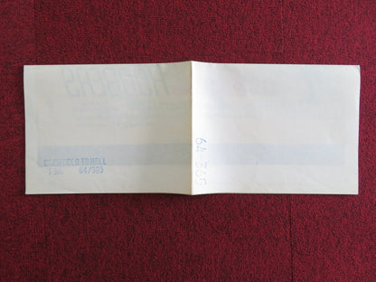 BACK DOOR TO HELL FOLDED US ONE SHEET POSTER JIMMIE RODGERS JACK NICHOLSON 1964 Rendezvous Cinema Movie posters