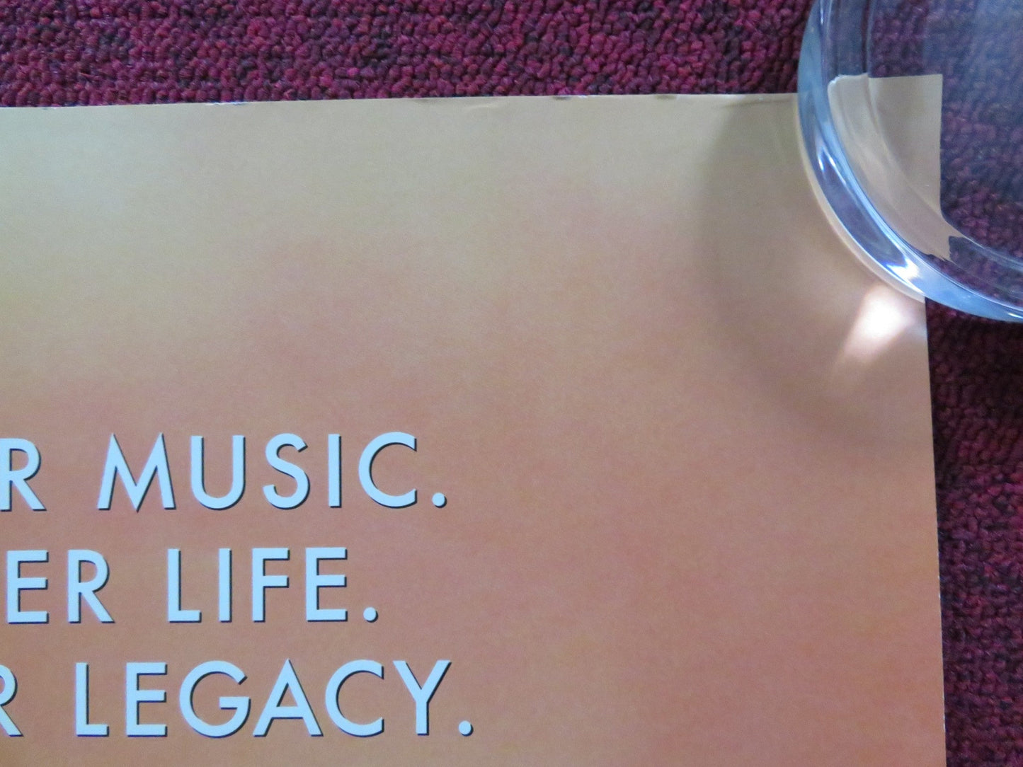 BACK TO BLACK UK QUAD ROLLED POSTER MARISA ABELA EDDIE MARSAN 2024 Rendezvous Cinema Movie posters