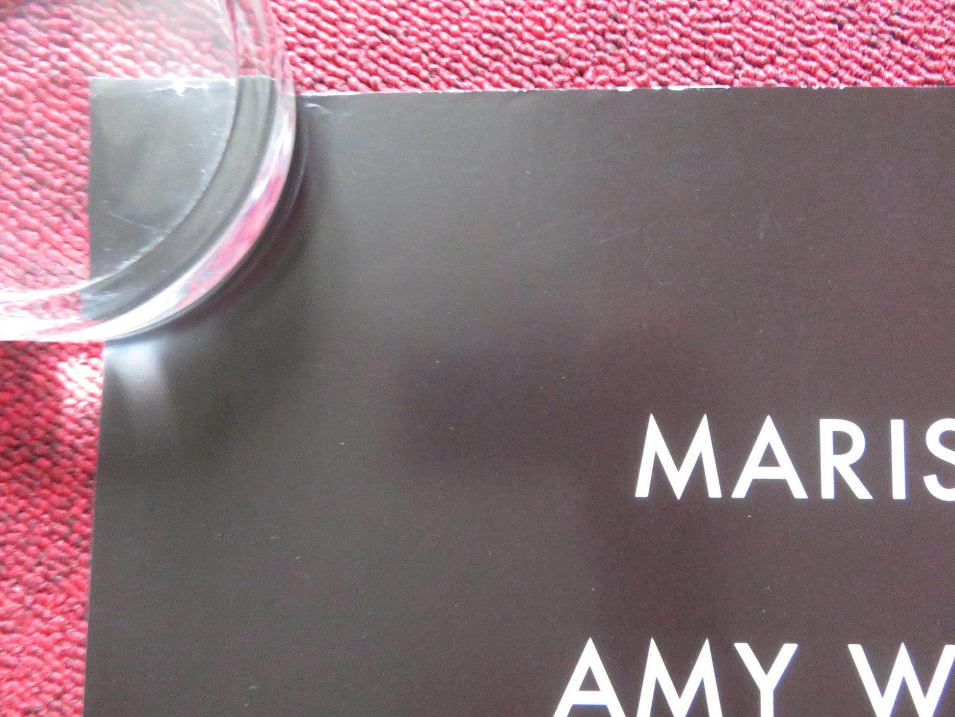 BACK TO BLACK UK QUAD ROLLED POSTER MARISA ABELA EDDIE MARSAN 2024 Rendezvous Cinema Movie posters