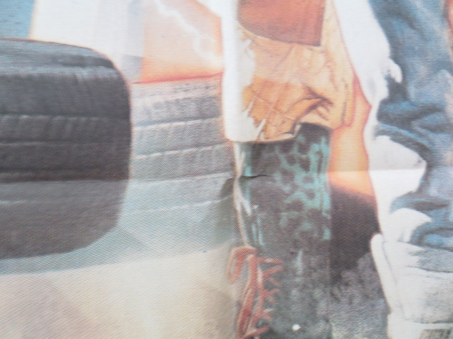 Back to the Future Part II Lebanese Poster Folded Michael J. Fox 1989 Movie posters