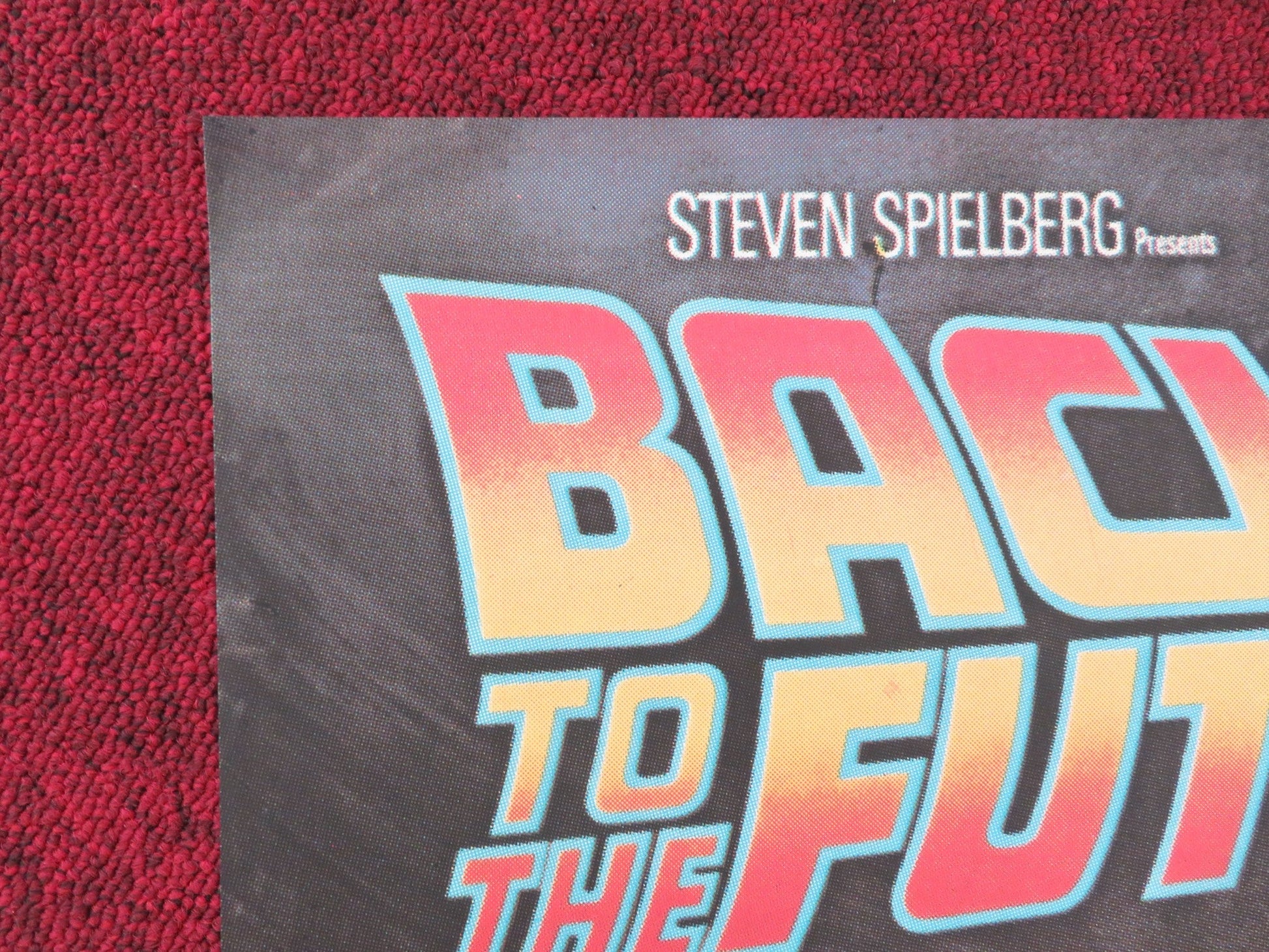 Back to the Future Part II Lebanese Poster Folded Michael J. Fox 1989 Movie posters