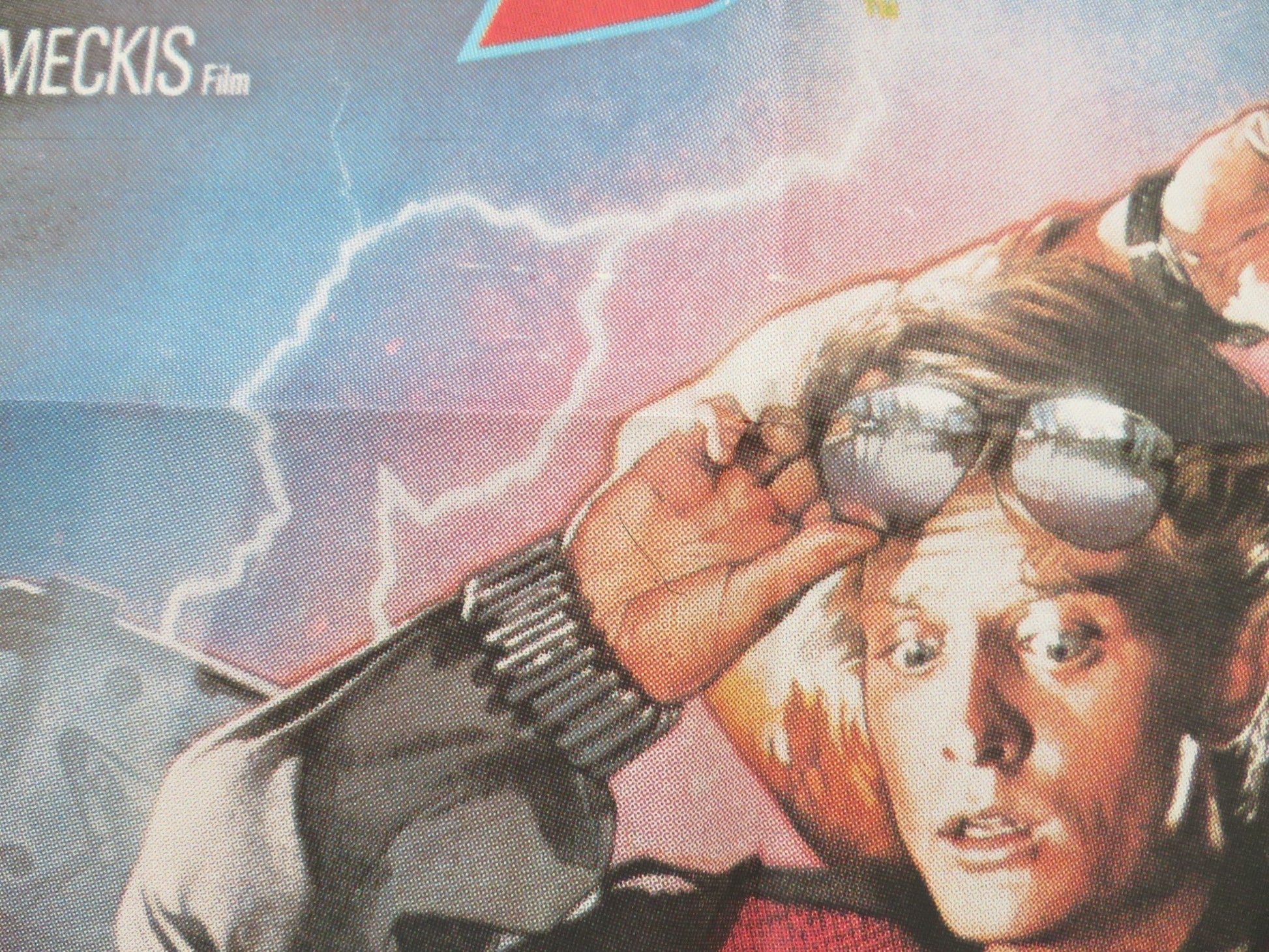 Back to the Future Part II Lebanese Poster Folded Michael J. Fox 1989 Movie posters