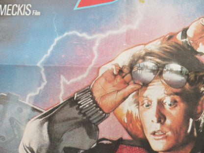 Back to the Future Part II Lebanese Poster Folded Michael J. Fox 1989 Movie posters