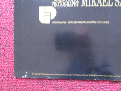 BACKDRAFT UK QUAD POSTER FOLDED KURT RUSSELL WILLIAM BALDWIN 1991 Rendezvous Cinema Movie posters