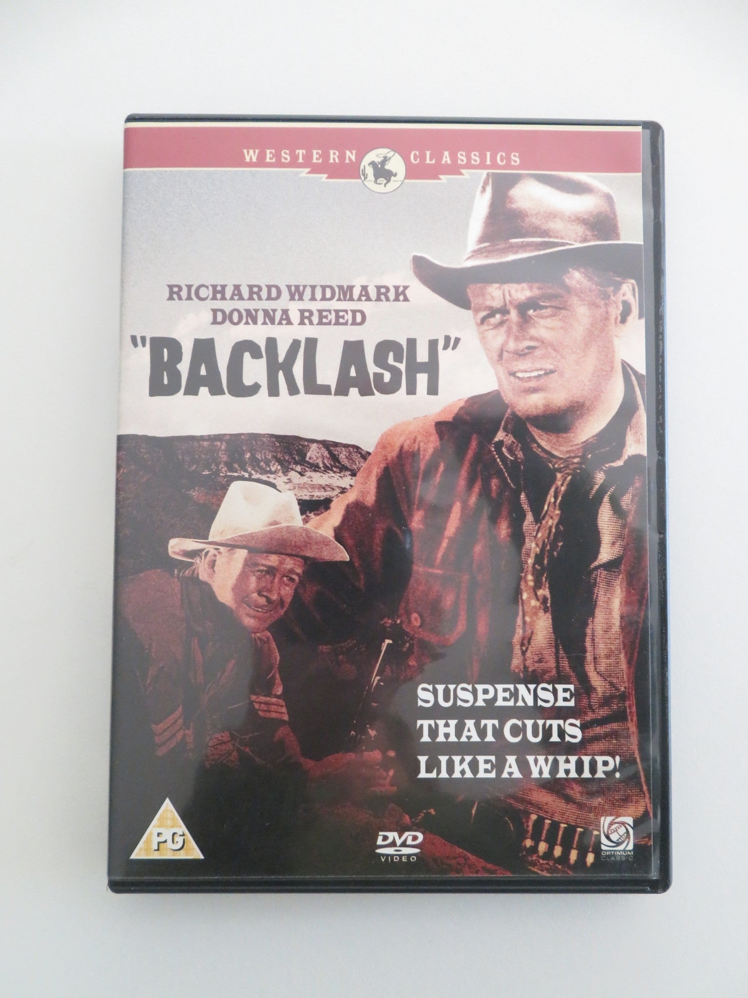 BACKLASH (DVD) RICHARD WIDMARK DONNA REED 1956 REGION 2 - Rendezvous Cinema
