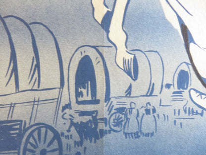 BAD BASCOMB DANISH POSTER ROLLED WALLACE BEERY MARGARET O'BRIEN 1948 Rendezvous Cinema Movie posters