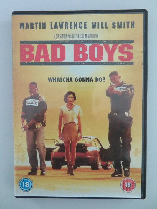 BAD BOYS - B (DVD) WILL SMITH MARTIN LAWRENCE 1995 REGION 2 Movie posters