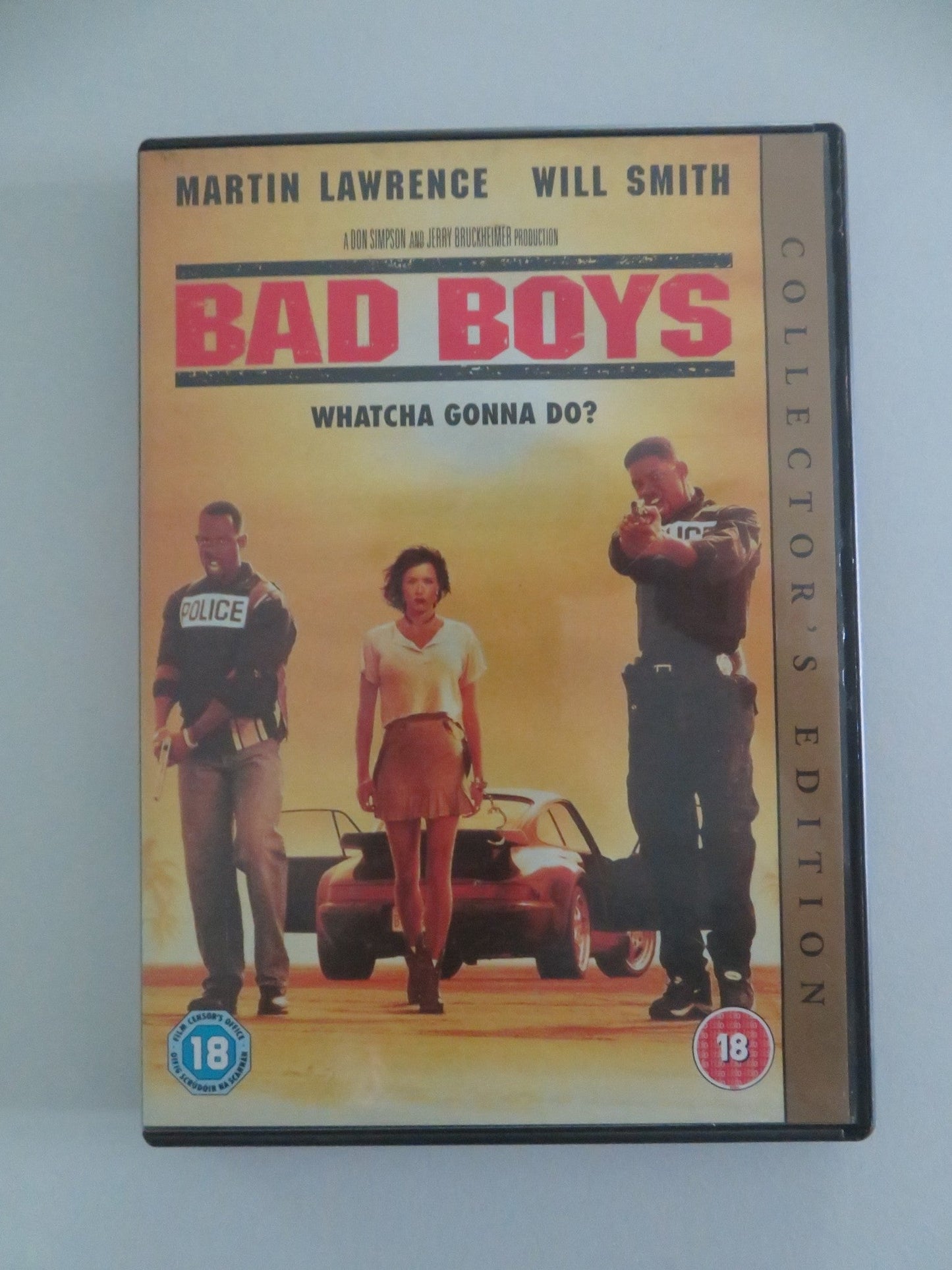 BAD BOYS - COLLECTOR'S EDITION (DVD) WILL SMITH MARTIN LAWRENCE 1995 REGION 2 Movie posters