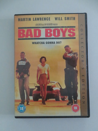 BAD BOYS - COLLECTOR'S EDITION (DVD) WILL SMITH MARTIN LAWRENCE 1995 REGION 2 Movie posters