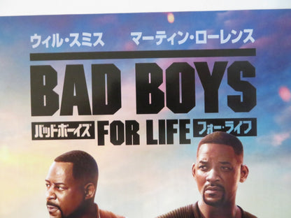 BAD BOYS FOR LIFE JAPANESE CHIRASHI (B5) POSTER WILL SMITH MARTIN LAWRENCE 2020 Rendezvous Cinema Movie posters