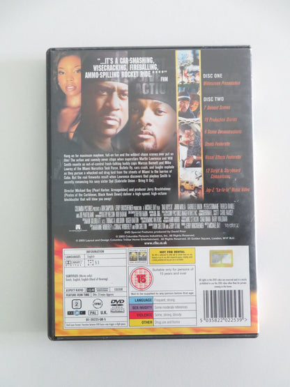 Bad Boys II (DVD) Will Smith Martin Lawrence 2003 Region 2 Movie posters