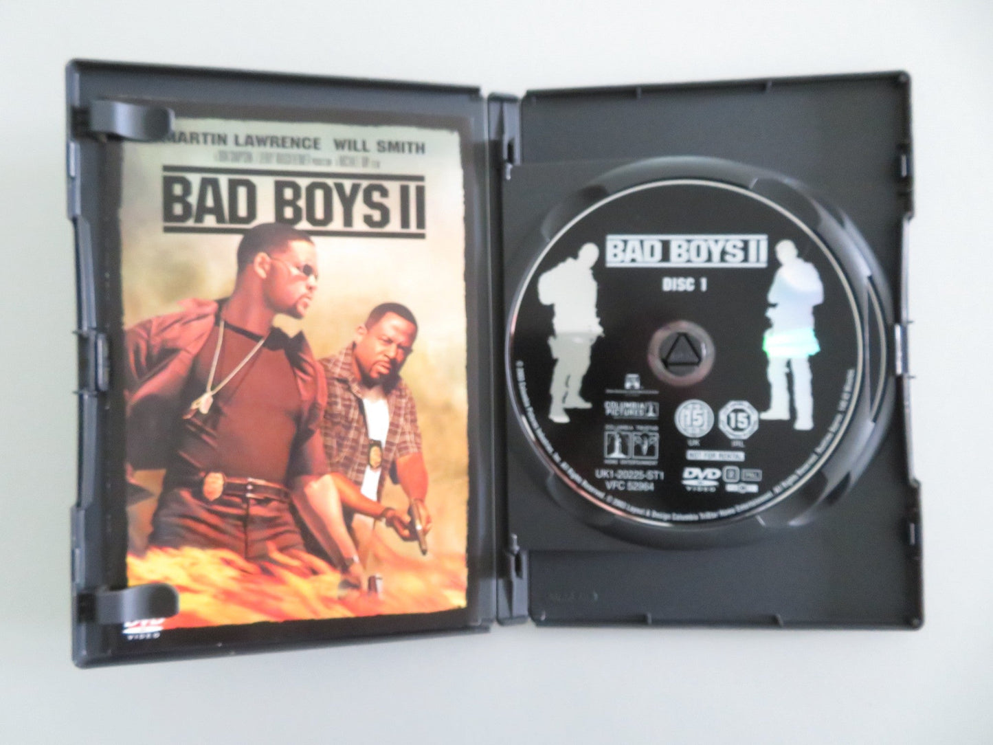Bad Boys II (DVD) Will Smith Martin Lawrence 2003 Region 2 Movie posters