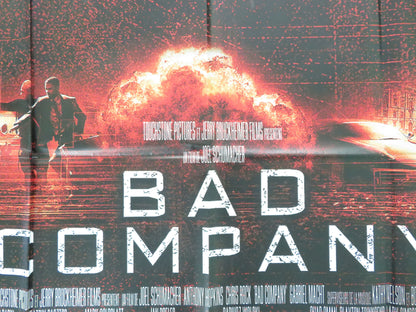 Bad Company French Grande Poster Anthony Hopkins Chris Rock 2002 Movie posters