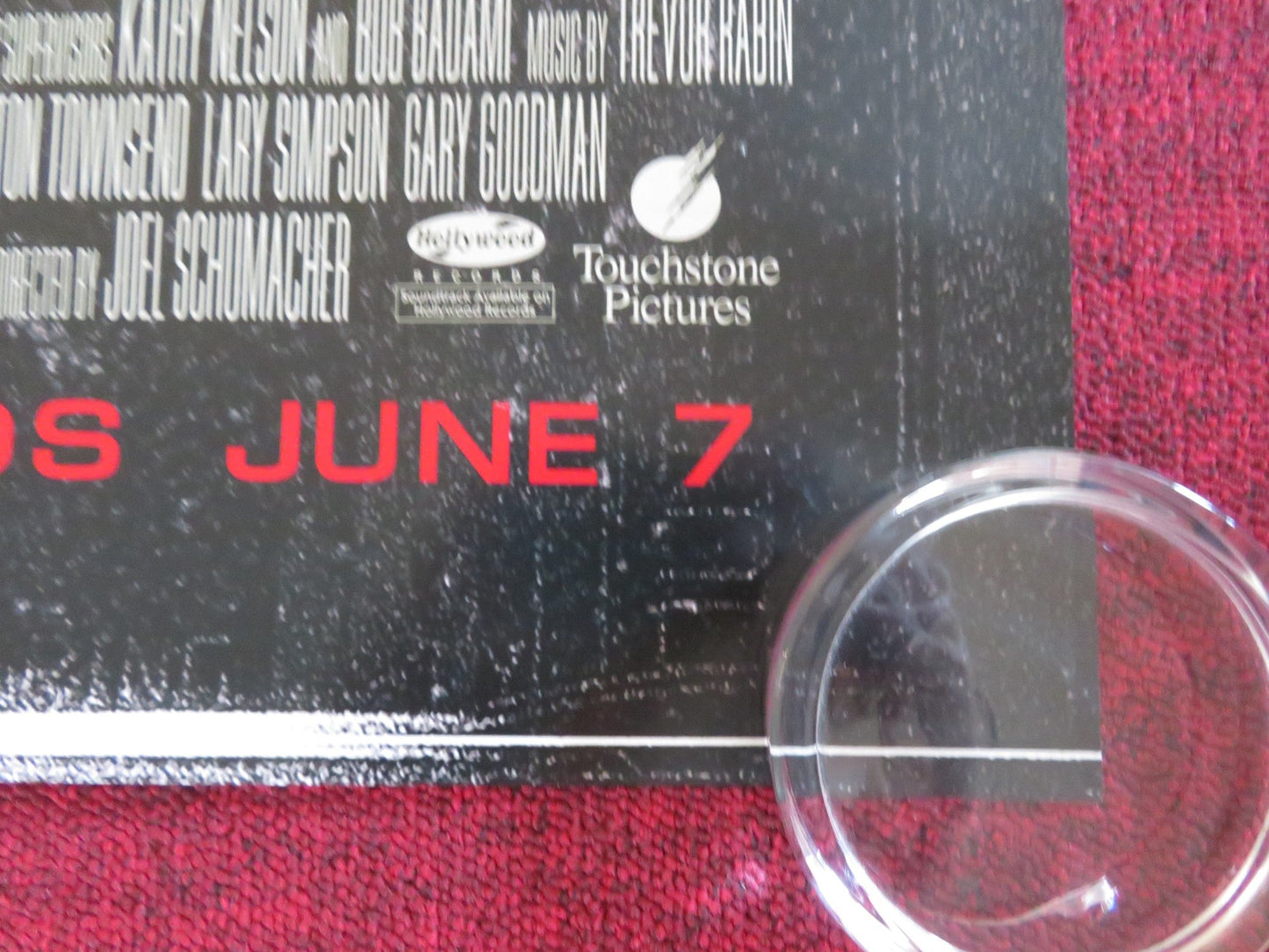 BAD COMPANY US ONE SHEET ROLLED POSTER ANTHONY HOPKINS CHRIS ROCK 2002 Rendezvous Cinema Movie posters