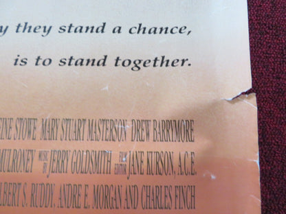 BAD GIRLS UK QUAD ROLLED POSTER DREW BARRYMORE ANDIE MCDOWALL 1994 Rendezvous Cinema Movie posters