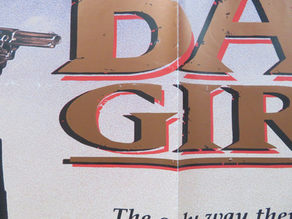 BAD GIRLS UK QUAD ROLLED POSTER DREW BARRYMORE ANDIE MCDOWALL 1994 Rendezvous Cinema Movie posters