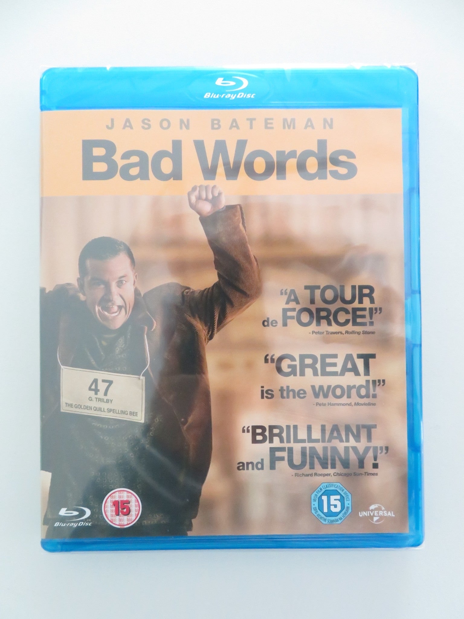 BAD WORDS (BLU - RAY) JASON BATEMAN KATHRYN HAHN 2013 REGION B Movie posters