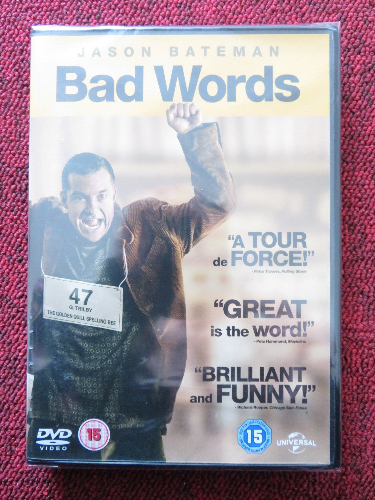 BAD WORDS (DVD) JASON BATEMAN 2013 REGION 2 4 5 Rendezvous Cinema Movie posters