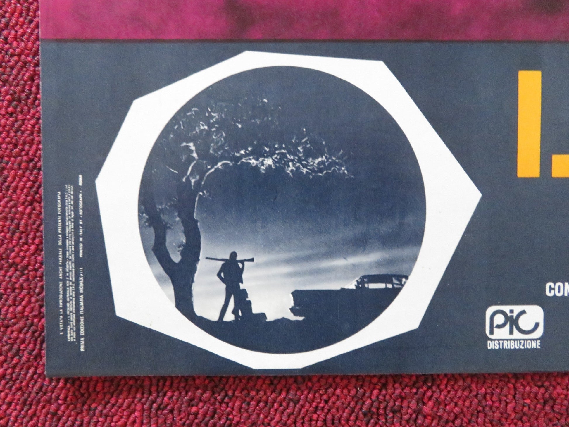 BADLANDS - A ITALIAN FOTOBUSTA POSTER MARTIN SHEEN SISSY SPACEK 1973 Rendezvous Cinema Movie posters