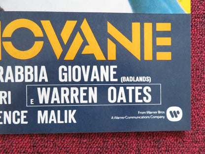 BADLANDS - B ITALIAN FOTOBUSTA POSTER MARTIN SHEEN SISSY SPACEK 1973 Rendezvous Cinema Movie posters