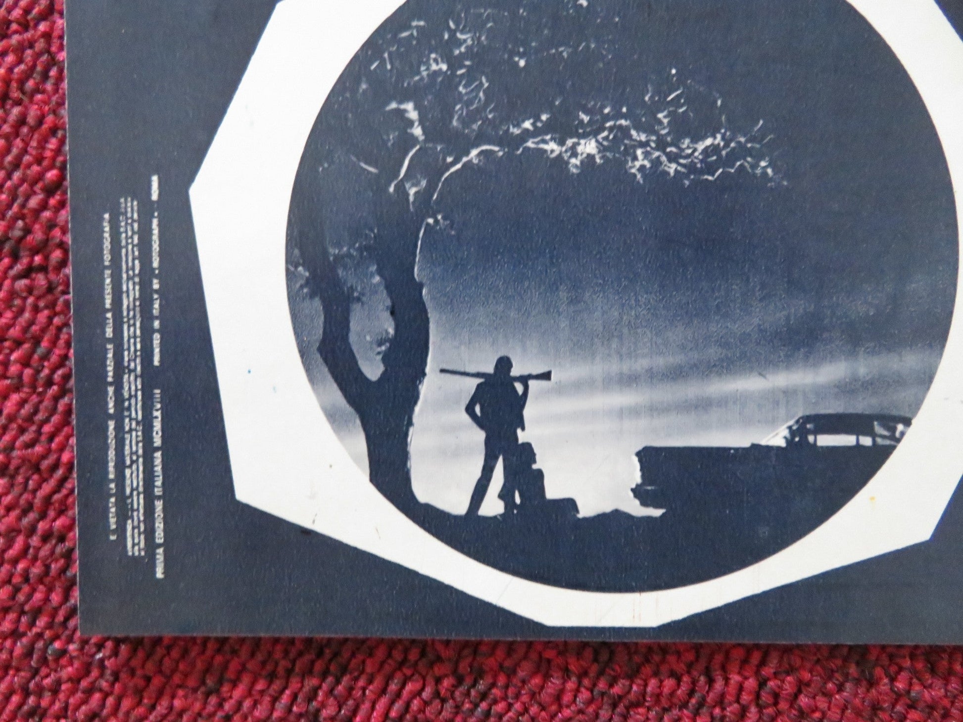 BADLANDS - F ITALIAN FOTOBUSTA POSTER MARTIN SHEEN SISSY SPACEK 1973 Rendezvous Cinema Movie posters