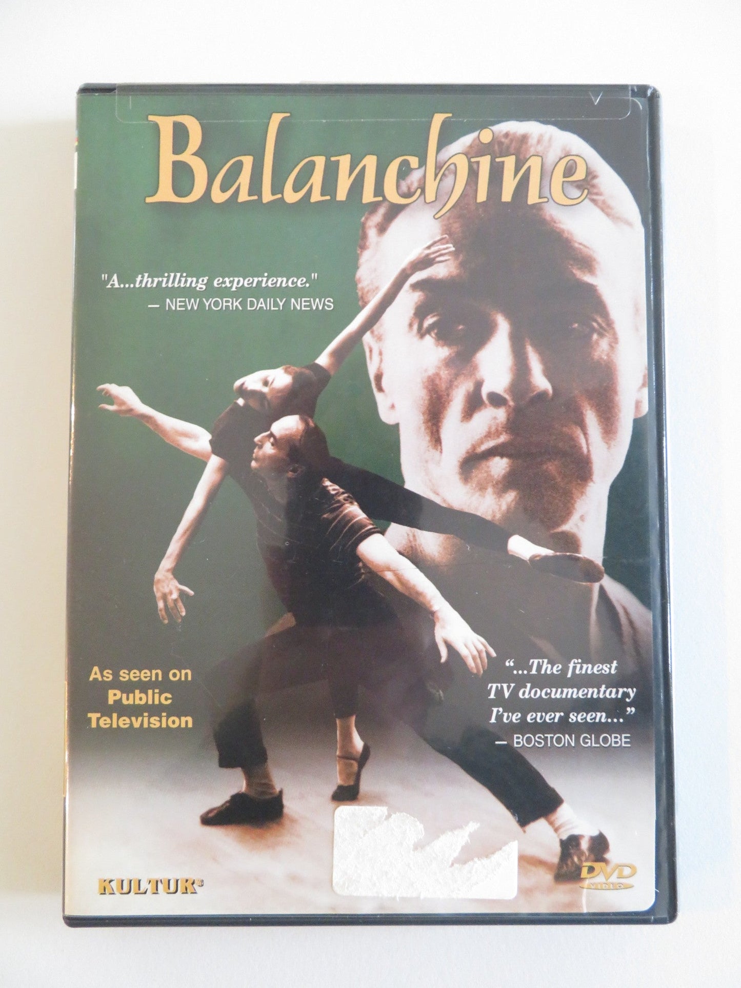 BALANCHINE (DVD) FRANK LANGELLA 2006 REGION 0 Rendezvous Cinema Movie posters