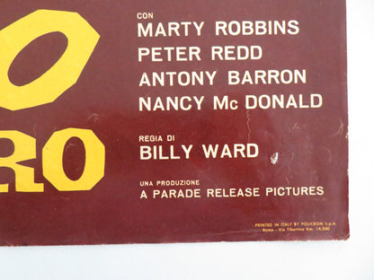 Ballad of a Gunfighter Italian Fotobusta Poster Marty Robbins Traveler 1964 Movie posters