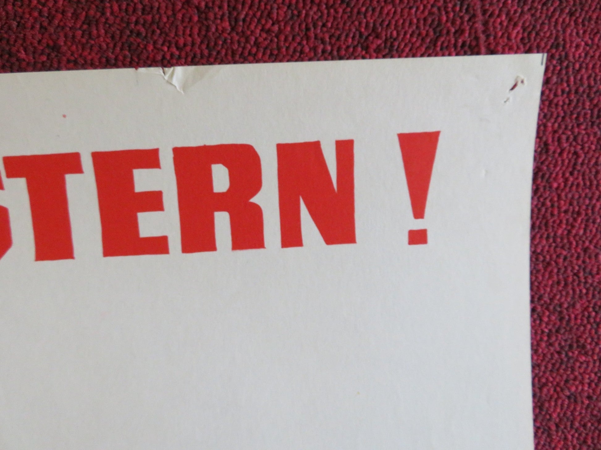 BALLATA PER UN PISTOLERO DANISH POSTER ROLLED DRAGOMIR BOJANIC - GIDRA 1969 Rendezvous Cinema Movie posters