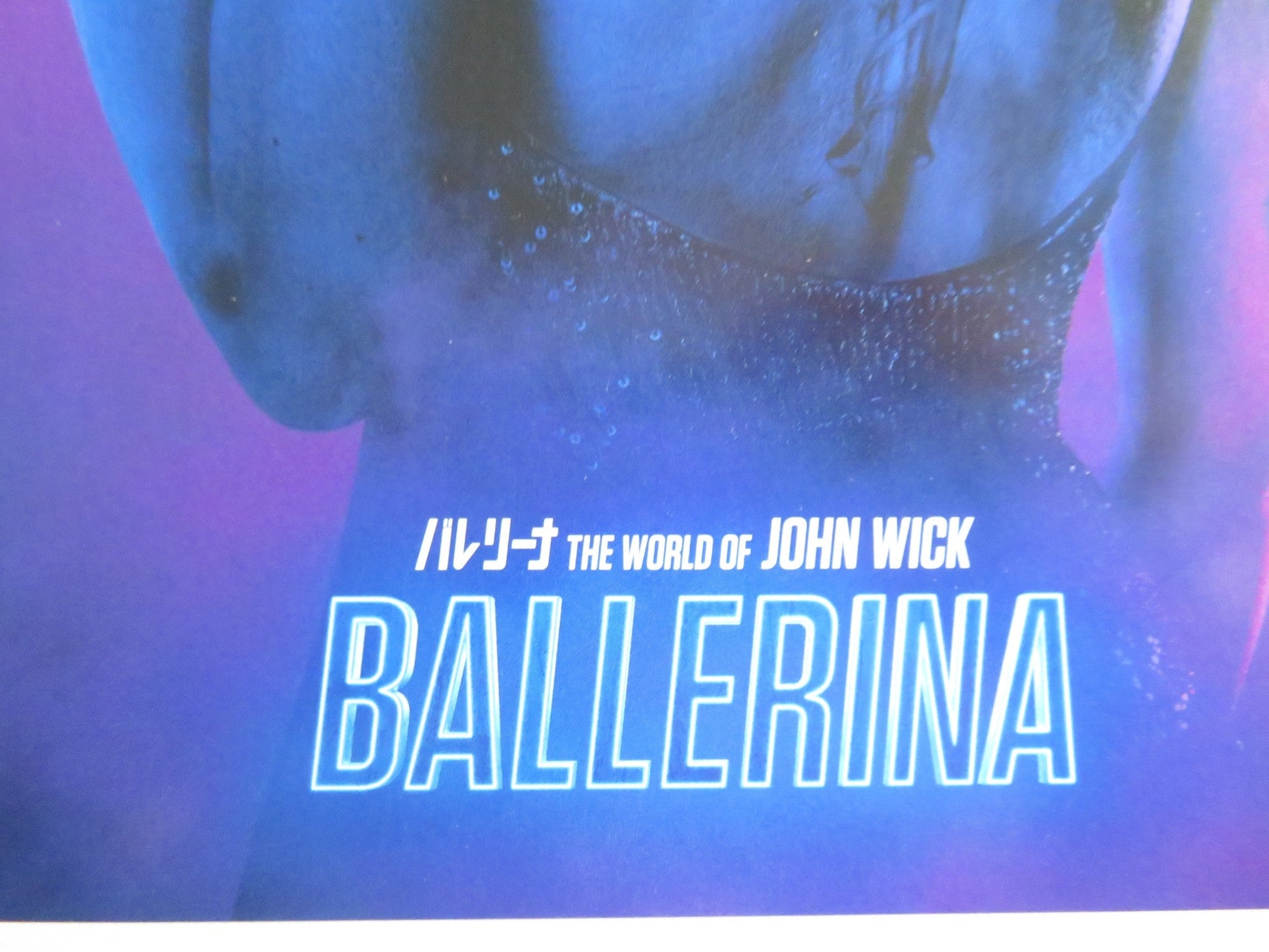 BALLERINA - A JAPANESE CHIRASHI (B5) POSTER ANA DE ARMAS KEANU REEVES 2025 - Rendezvous Cinema