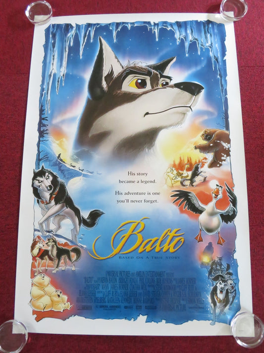 BALTO US ONE SHEET ROLLED POSTER KEVIN BACON BOB HOSKINS 1995 Rendezvous Cinema Movie posters