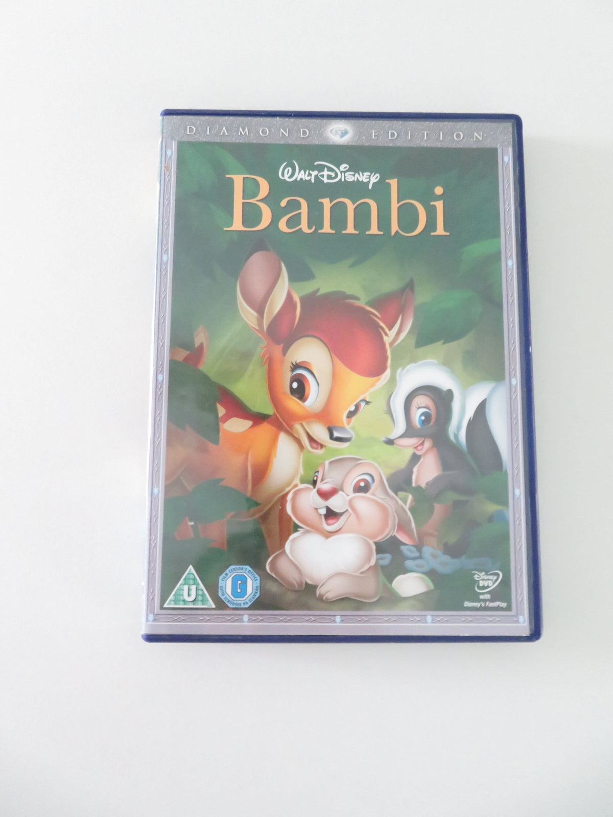 Bambi (DVD) Disney Hardie Albright Stan Alexander 1942 Region 2 Movie posters