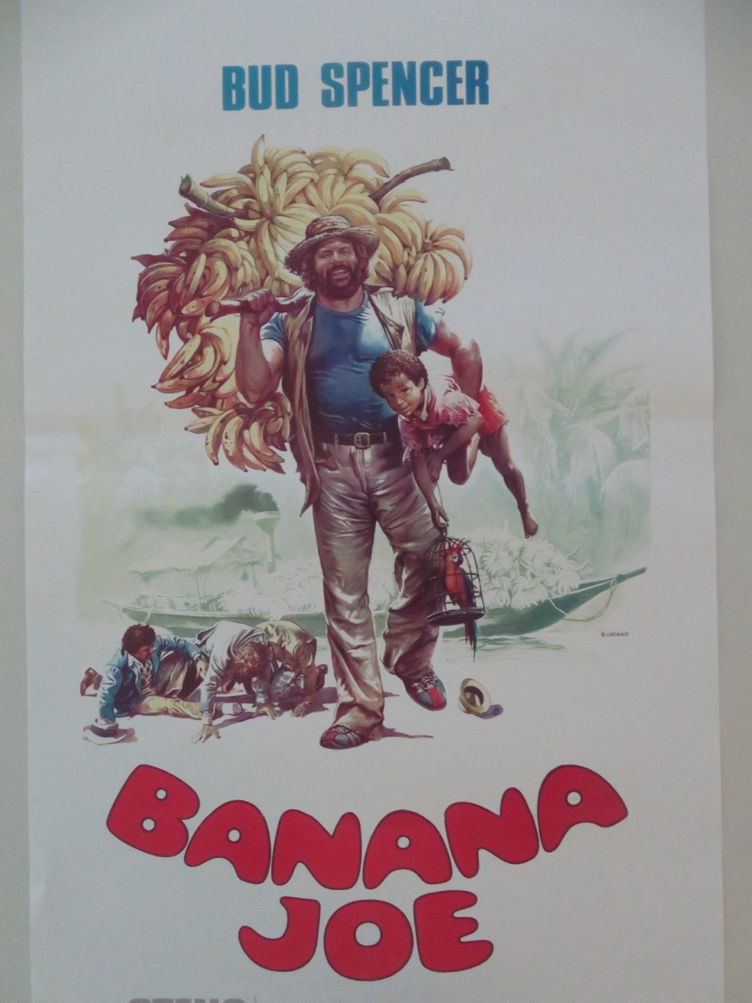 BANANA JOE ITALIAN LOCANDINA POSTER BUD SPENCER MARINA LANGNER 1982 Movie posters