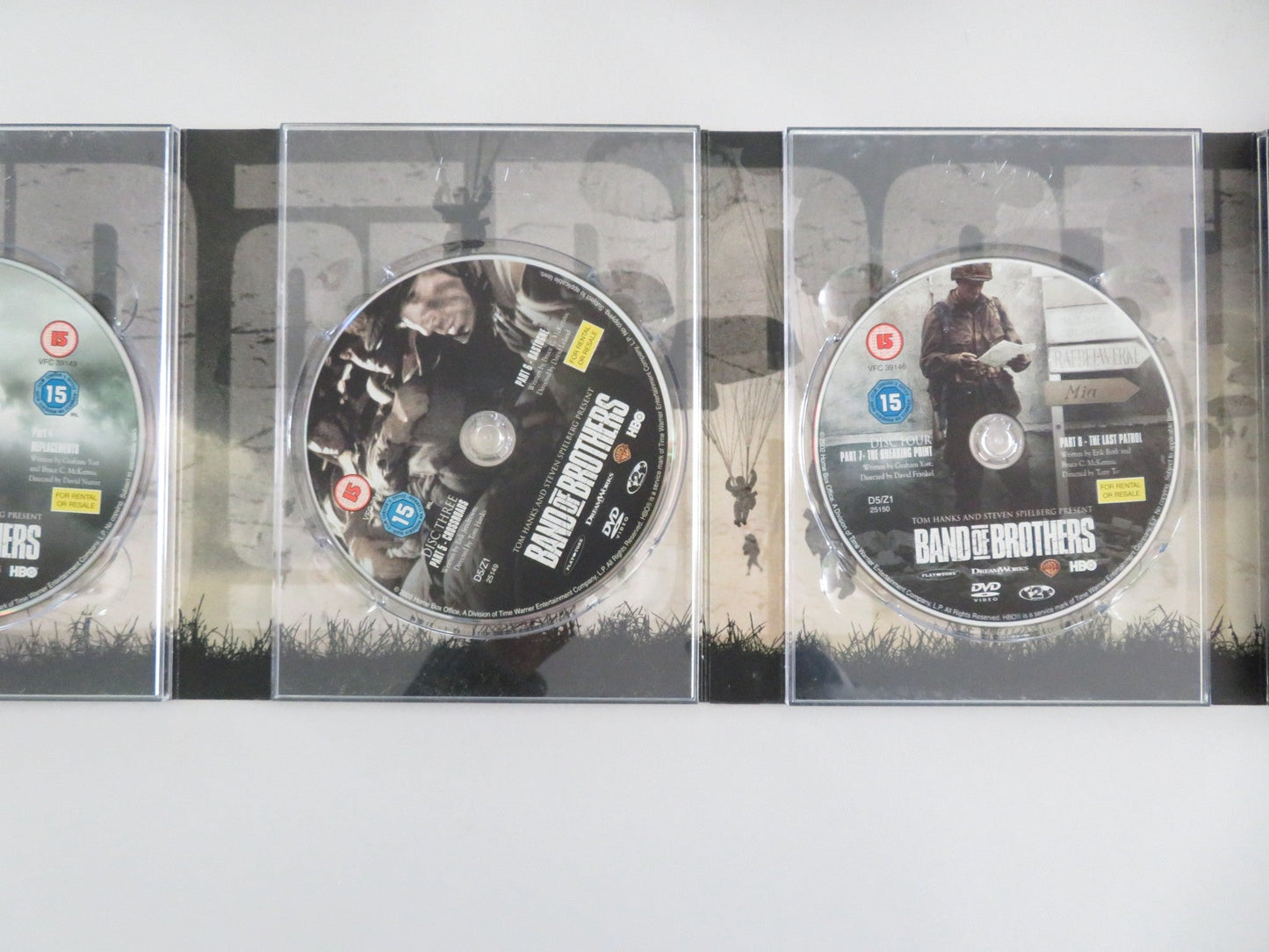 Band of Brothers - The Complete Series (DVD BoxSet) Damian Lewis 2001 Region 2 Movie posters