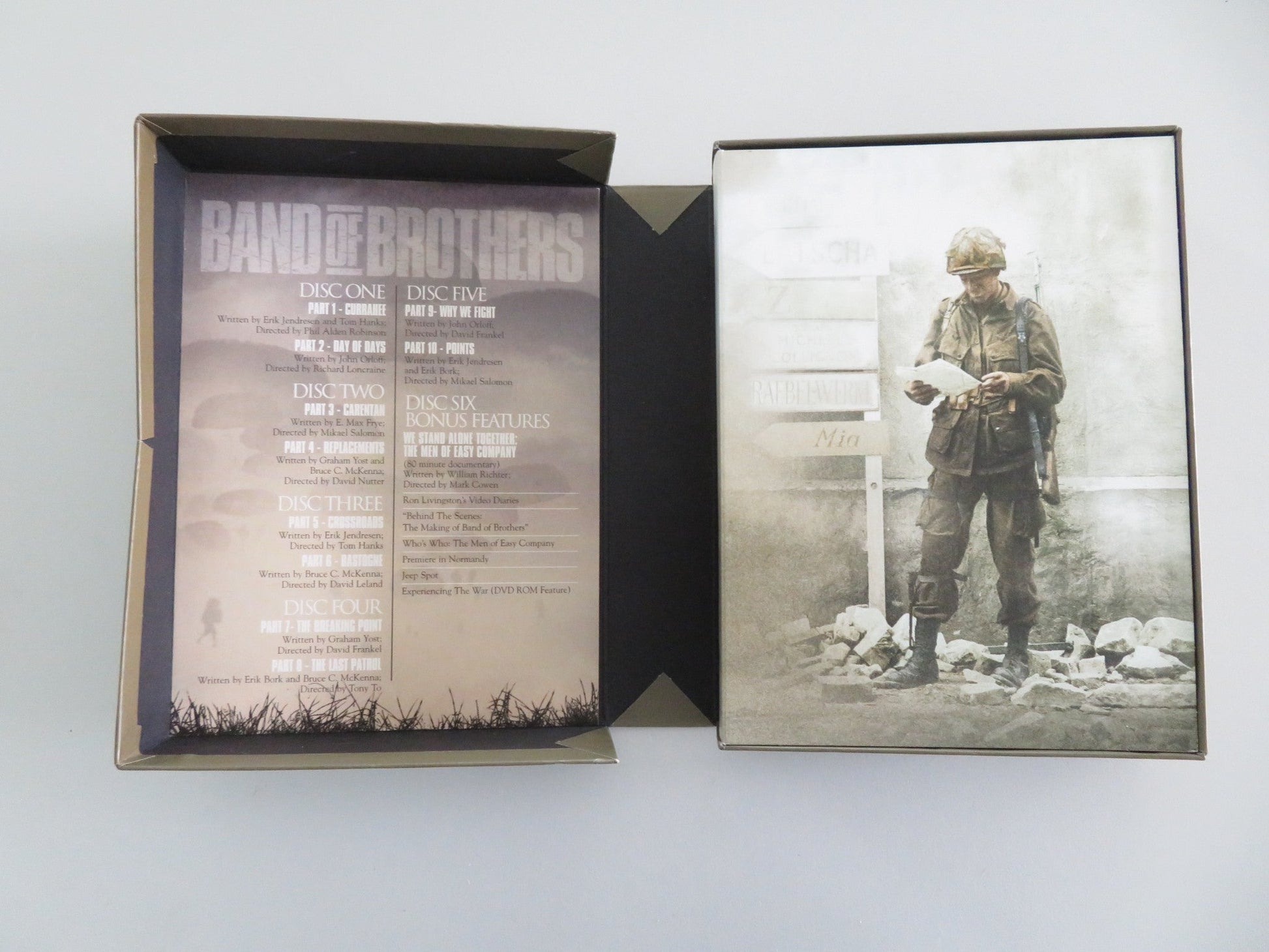 Band of Brothers - The Complete Series (DVD BoxSet) Damian Lewis 2001 Region 2 Movie posters