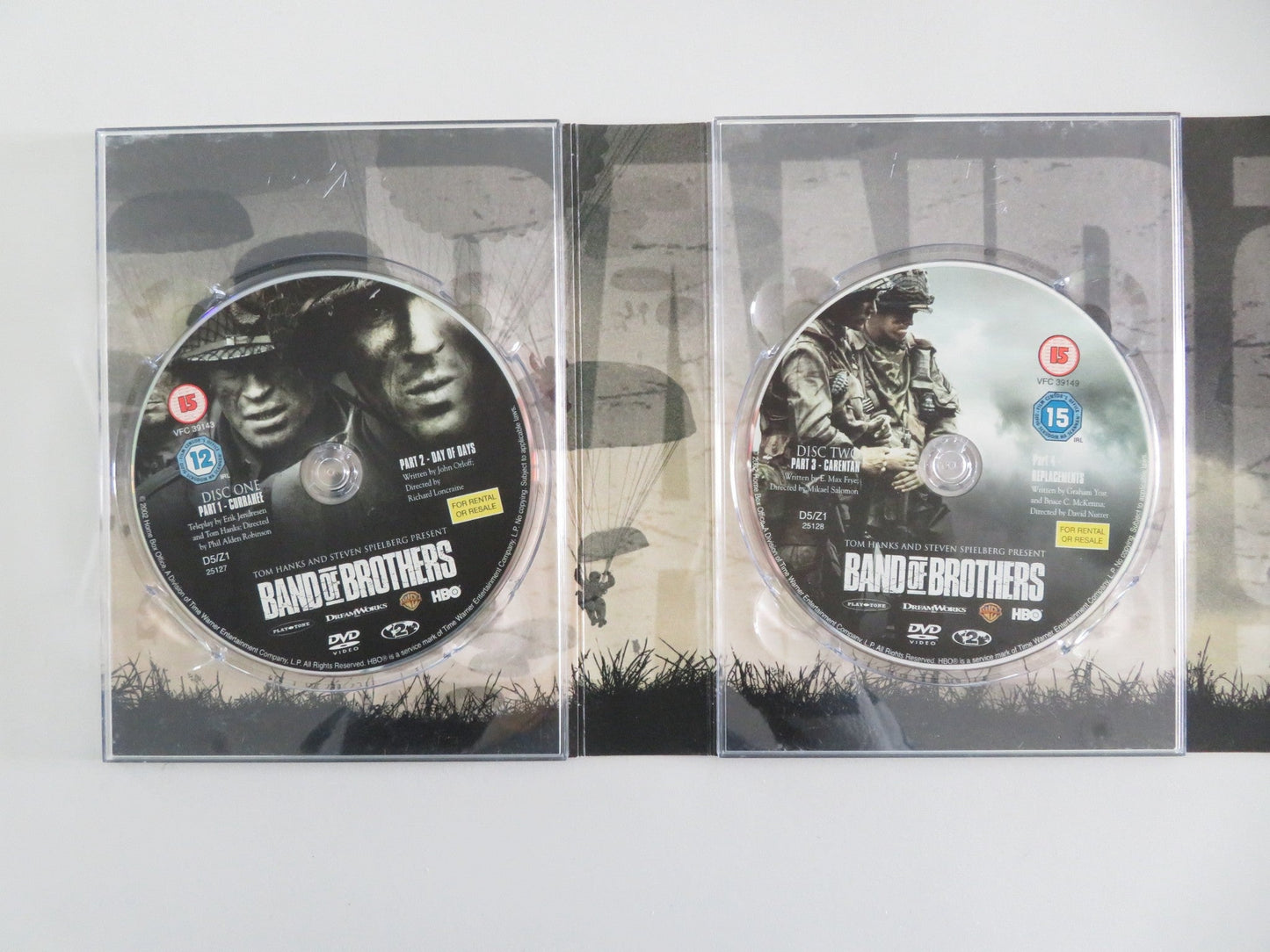 Band of Brothers - The Complete Series (DVD BoxSet) Damian Lewis 2001 Region 2 Movie posters