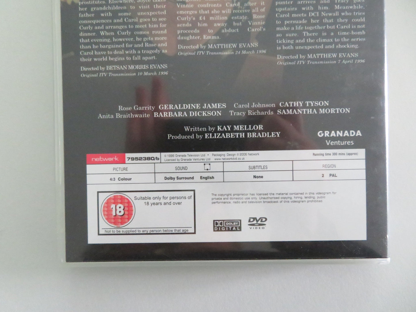 BAND OF GOLD - SERIES TWO (DVD) BARBARA DICKSON GERALDINE JAMES 1996 REGION 2 - Rendezvous Cinema