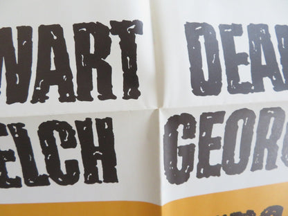 BANDOLERO! FOLDED US ONE SHEET POSTER JAMES STEWART DEAN MARTIN 1968 Rendezvous Cinema Movie posters