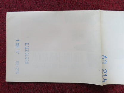 BANDOLERO! FOLDED US ONE SHEET POSTER JAMES STEWART DEAN MARTIN 1968 Rendezvous Cinema Movie posters