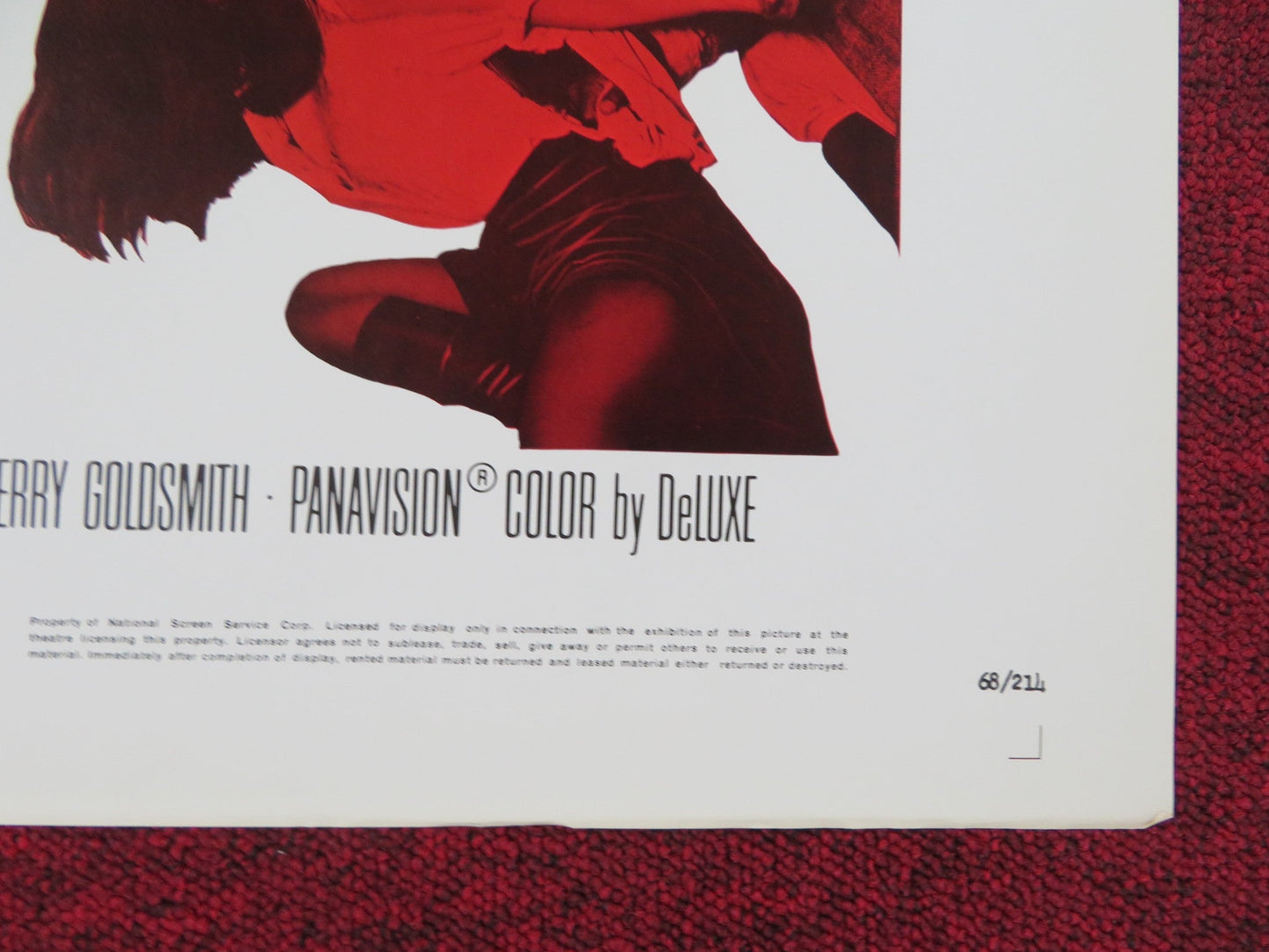 BANDOLERO! FOLDED US ONE SHEET POSTER JAMES STEWART DEAN MARTIN 1968 Rendezvous Cinema Movie posters