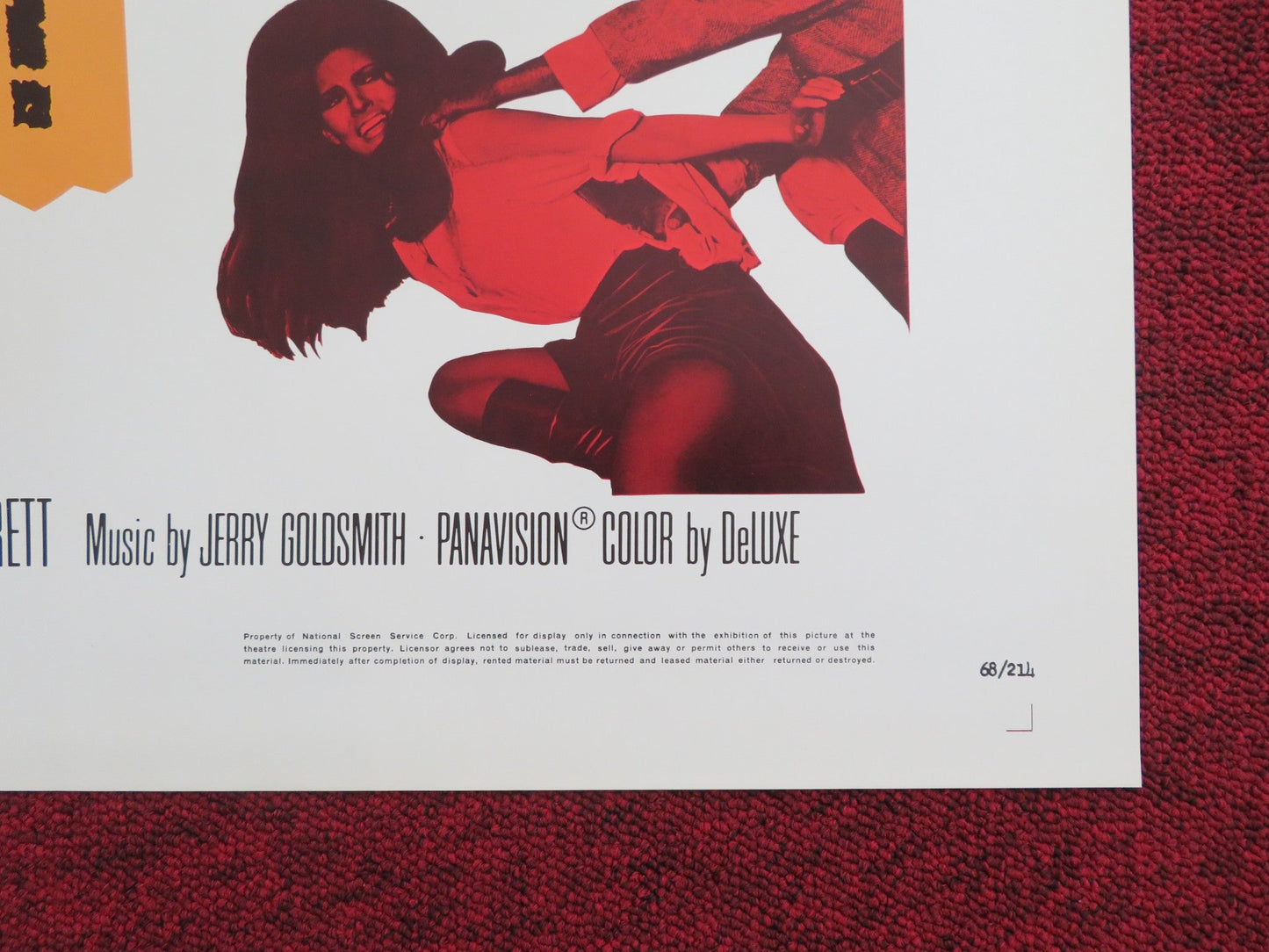 Bandolero! - Style B Folded US One Sheet Poster James Stewart Dean Martin 1968 Movie posters